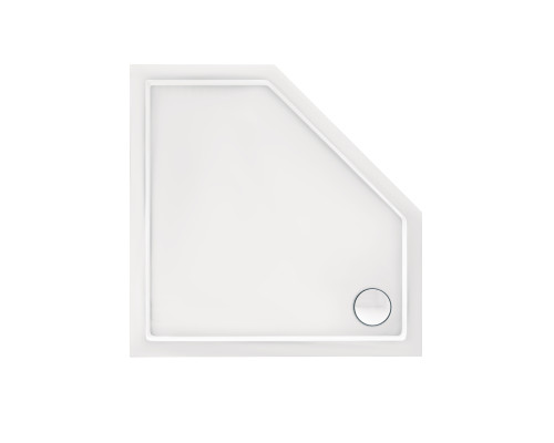 Душовий піддон Qtap Diamond 301112 100x100x12 см + сифон