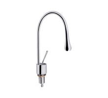 Змішувач для раковини Qtap Virgo з поворотним виливом QTVIR1066103C Chrome