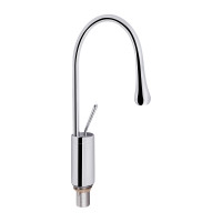Змішувач для раковини Qtap Virgo з поворотним виливом високий QTVIR1066H103C Chrome Змішувач для раковини Qtap Virgo з поворотним виливом високий QTVIR1066H103C Chrome