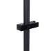 Душова стійка з тримачем універсальна Qtap Lepit 705 мм прямокутна QTLEP82103NB Black Matt