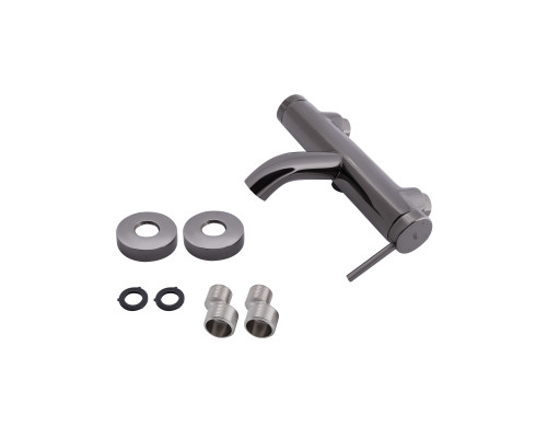 Змішувач для ванни Qtap Robin QTROB3060102K Black Chrome