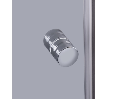 Душова кабіна Lidz Latwa SC80x80.SAT.HIGH.GR, скло тоноване 4 мм без піддона