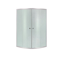 Душова кабіна Lidz Latwa SC90x90.SAT.HIGH.FR, скло Frost 4 мм без піддона