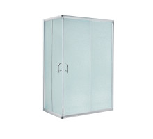 Душова кабіна Lidz Wawel SC100x80.SAT.LOW.FR, скло Frost 5 мм без піддона
