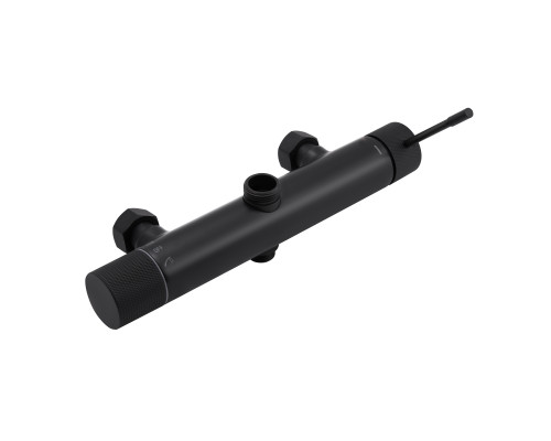 Душова система універсальна Qtap Scorpio на два споживача QTSCO51105OGB Black Matt