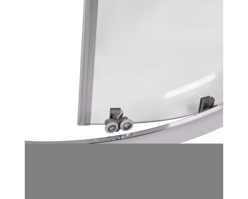 Набір Qtap душова кабіна Taurus CRM1011AC6 Clear 2020x1000x1000 мм + піддон Robin 301112 100x100x12 см з сифоном