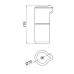 Дозатор для рідкого мила Qtap Pohodli автоматичний 4,5V QT144WH42925 White (Autodávkovač)