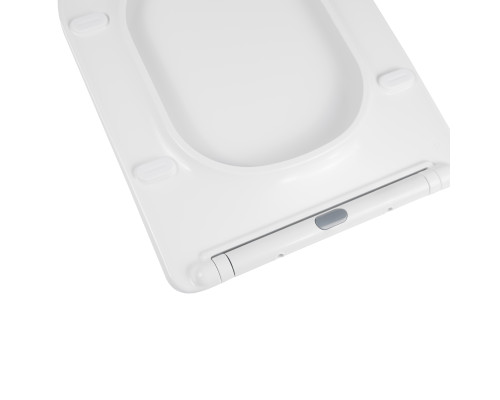 Сидіння для унітаза Qtap Presto з мікроліфтом Slim QT26992615EW
