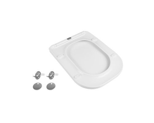Сидіння для унітаза Qtap Presto з мікроліфтом Slim QT26992615EW
