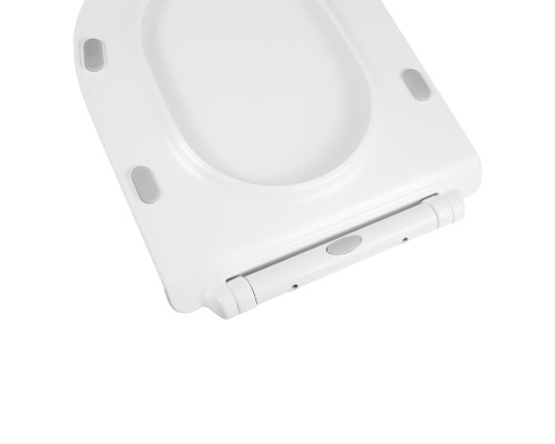 Сидіння для унітаза Qtap Presto з мікроліфтом Slim QT26991217AW