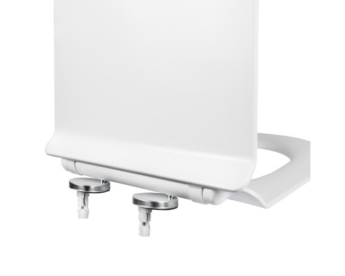 Сидіння для унітаза Qtap Presto з мікроліфтом Slim QT26991217AW