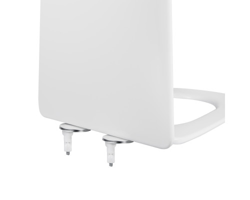Сидіння для унітаза Qtap Nando з мікроліфтом Slim QT12991222AW
