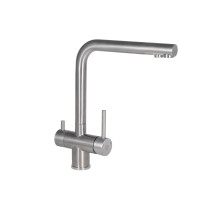 Змішувач для кухні Lidz Aria 020F1 (k35) LDARI020F1NKS43359 Nickel
