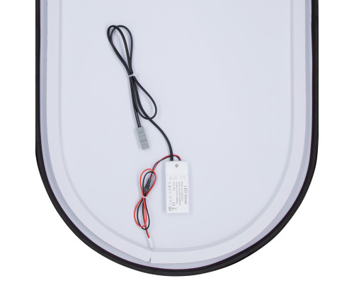 Дзеркало Qtap Scorpio 500х900 з LED-підсвічуванням кнопковий перемикач, QT14787001B