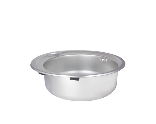 Кухонна мийка Lidz 510-D 0,6 мм Micro Decor (LIDZ510D06MD160)