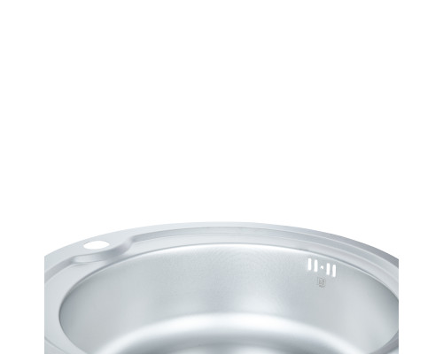 Кухонна мийка Lidz 510-D 0,6 мм Micro Decor (LIDZ510D06MD160)