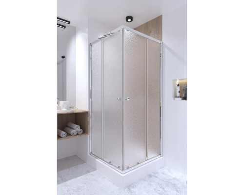 Готове рішення Qtap 4: Душ. кабіна квадратна, 90x90 + Душ. панель