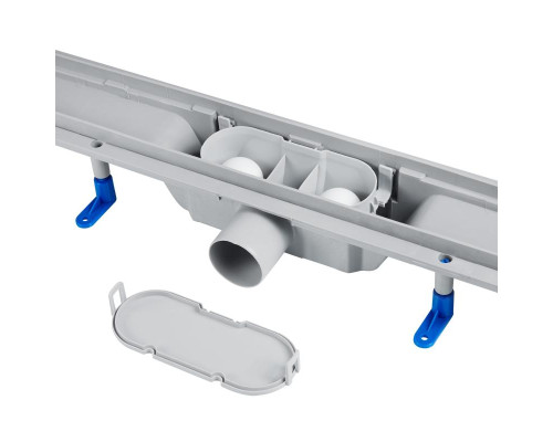 Готове рішення Qtap 16: Стіна Walk-In GLIDE, 120x190 + Лінійний трап 900 мм