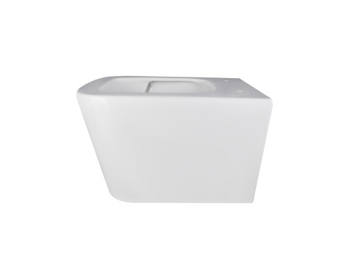Унітаз підвісний Qtap Crow безобідковий з сідінням Soft-close QT05335171W