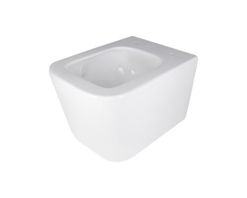 Унітаз підвісний Qtap Crow безобідковий з сідінням Soft-close QT05335171W