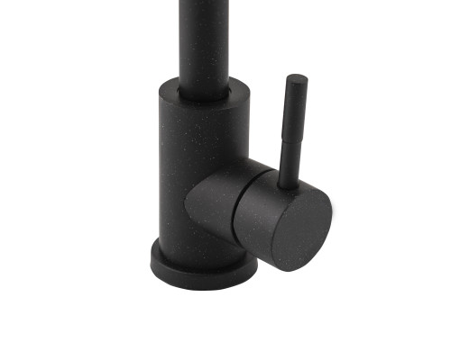 Змішувач для кухні Lidz Aria 015F (k35) LDARI015FBLA45288 Black/White
