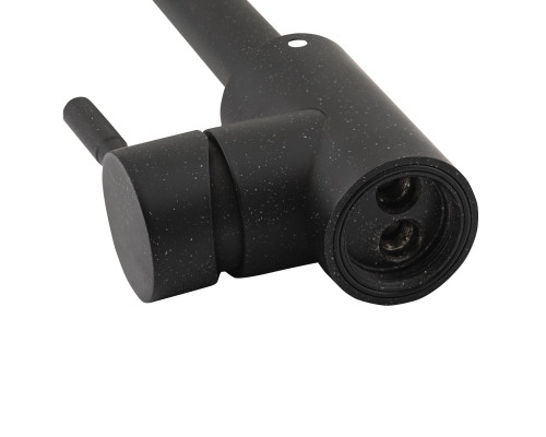Змішувач для кухні Lidz Aria 015F (k35) LDARI015FBLA45288 Black/White