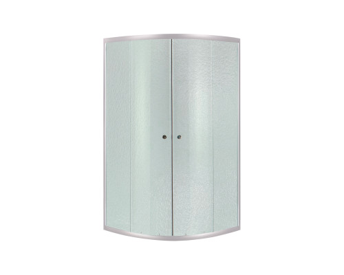 Душова кабіна Lidz Latwa SC80x80.SAT.LOW.FR, скло Frost 4 мм + Lidz Душовий піддон KAPIELKA ST80x80x15
