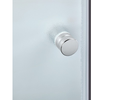 Душова кабіна Lidz Latwa SC80x80.SAT.LOW.FR, скло Frost 4 мм + Lidz Душовий піддон KAPIELKA ST80x80x15