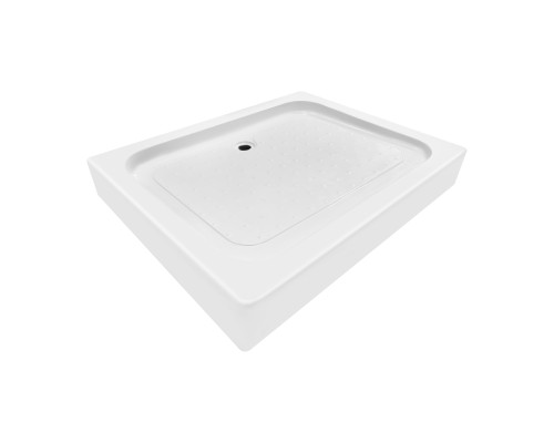 Душова кабіна Lidz Wawel SC100x80.SAT.LOW.FR, скло Frost 5 мм + Lidz Душовий піддон KAPIELKA ST100x80х14