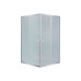 Душова кабіна Lidz Wawel SC90x90.SAT.LOW.FR, скло Frost 4 мм + Lidz Душовий піддон KAPIELKA ST90x90х14