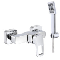 Змішувач для душу Lidz Wawel 010 (з душовим гарнітуром) (k40) LDWAW010CRM45390 Chrome Змішувач для душу Lidz Wawel 010 (з душовим гарнітуром) (k40) LDWAW010CRM45390 Chrome