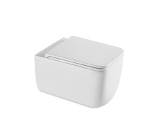 Унітаз підвісний Qtap Gemini безободковий з сидінням Soft-close QT2533076EUQW