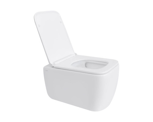 Унітаз підвісний Qtap Gemini безободковий з сидінням Soft-close QT2533076EUQW