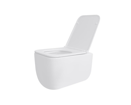 Унітаз підвісний Qtap Gemini безободковий з сидінням Soft-close QT2533076EUQW