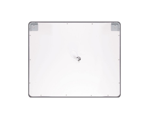 Дзеркало Qtap Mideya 1000х700 з LED-підсвічуванням Touch, з антизапотіванням, з годинником, димером, рег. яскравості QT2078NCF10070W