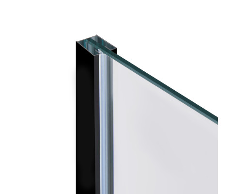 Душова перегородка Qtap Walk-In Standard BLM209.C8 90х190 см, скло Clear 8 мм, покриття CalcLess
