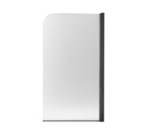 Штора на ванну Qtap Standard BLM407513APR скло Pear 6 мм, 75х130 см, права