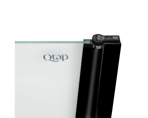 Штора на ванну Qtap Standard BLM407513APR скло Pear 6 мм, 75х130 см, права