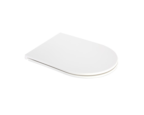 Унітаз-компакт Qtap Robin Ultra Quiet безободковий з сидінням Soft-close QT13222128AUQ1W