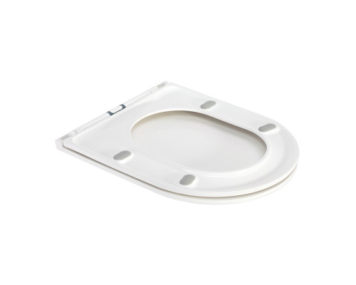 Унітаз-компакт Qtap Robin Ultra Quiet безободковий з сидінням Soft-close QT13222128AUQ1W