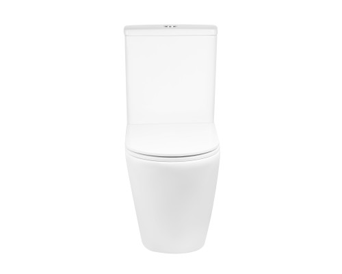 Унітаз-компакт Qtap Robin Ultra Quiet безободковий з сидінням Soft-close QT13222128AUQ1W