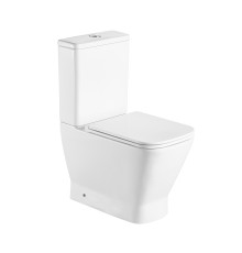 Унітаз-компакт Qtap Cardinal Ultra Quiet безободковий з сидінням Soft-close QT04222168AUQ3W