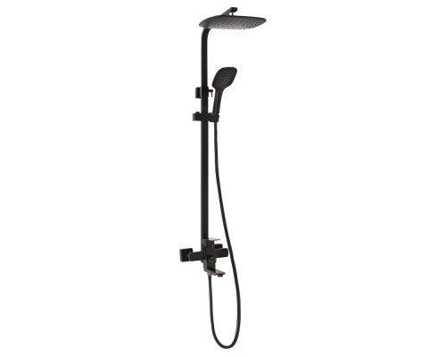 Набір змішувачів для ванни Lidz Kubis 10 30 105А+001F Black