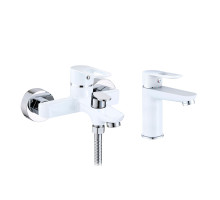 Набір змішувачів Latwa 001 + Latwa 006 White