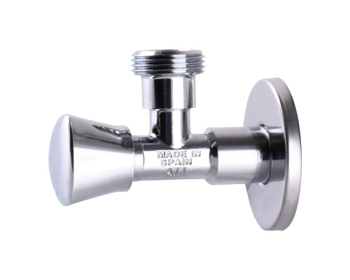Кран вентильный кутовий ARCO 1/2″х 3/4(+3/8″) ZENIT Z0915 REGULA
