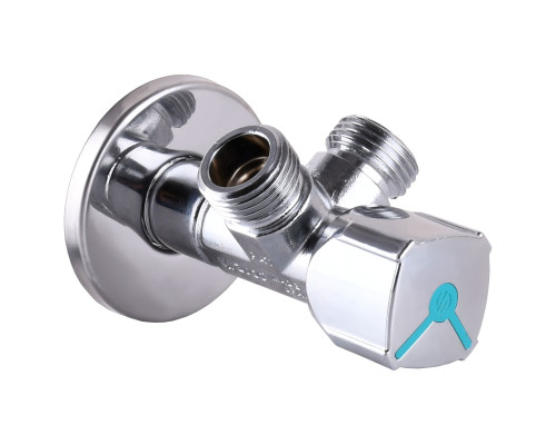 Кран кульовий кутовий подвійний ARCO  1/2″х 3/4″х3/4″ A80TWIN CQ4107