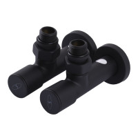 Набір Кран вентильний кутовий з американкою SOLOMON LUX 1/2″ 7777 (2шт.) BLACK Набір Кран вентильний кутовий з американкою SOLOMON LUX 1/2″ 7777 (2шт.) BLACK