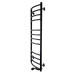 Рушникосушарка UNIO LDE ER 1200-500-12 BLK Драбинка Дуга Еліт електро чорна