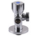 Кран кульовий кутовий подвійний SELBA 1/2″х 1/2″х3/4″ DOUBLE (SL1599)