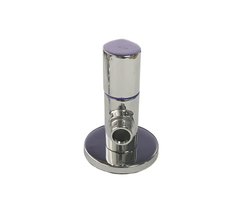 Кран напівобертовий кутовий з цангою SOLOMON 1/2″x3/8″ 9082